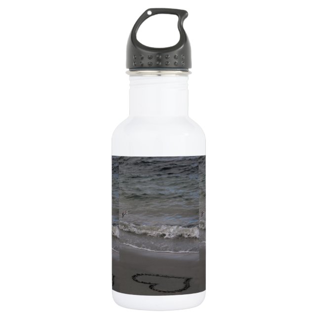 Botella De Agua Lavandera en amor (Anverso)