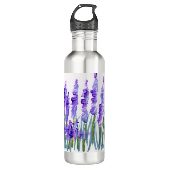 Botella De Agua Lavender Field Mug (Anverso)