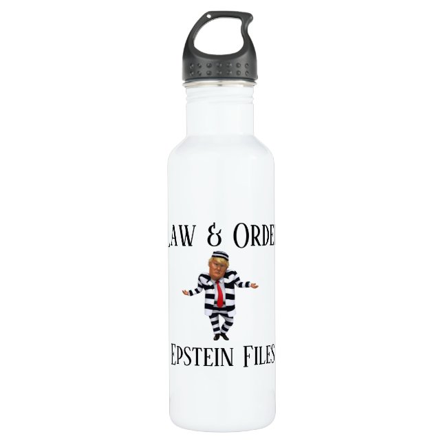 Botella De Agua Law & Order Water Bottle (Anverso)