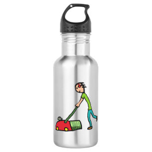 Botella De Agua Lawn Mowing