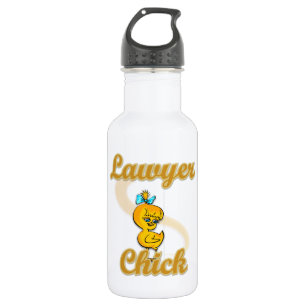 Botella De Agua Lawyer Chick