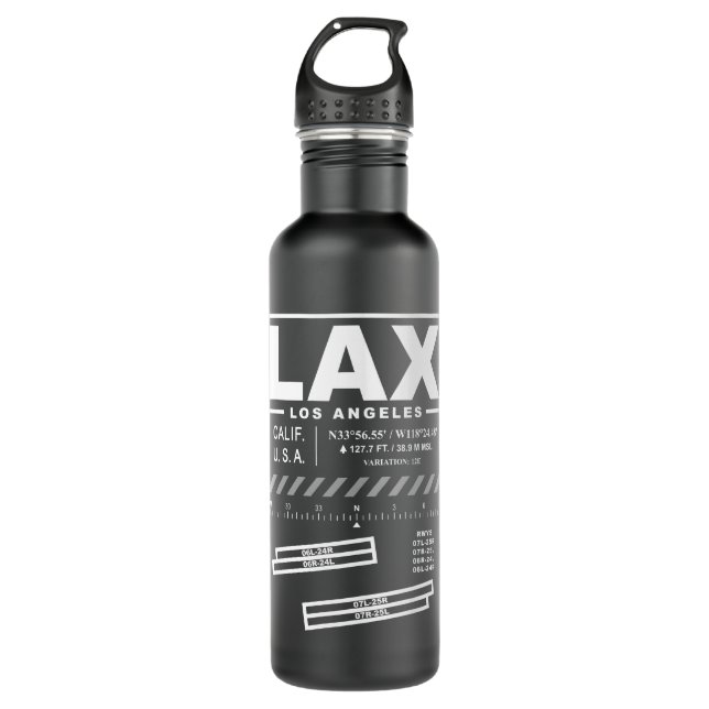 BOTELLA DE AGUA LAX (Anverso)
