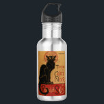 Botella De Agua Le chat Noir - Steinlen<br><div class="desc">Le Chat Noir poster de Theophile Steinlen es uno de los anuncios artísticos más icónicos de todos los tiempos. El trabajo presenta a un gato negro de pie orgullosamente con los ojos amarillos sobre un fondo amarillo junto a las palabras Tournee de Chat Noir. El trabajo fue encargado para el...</div>