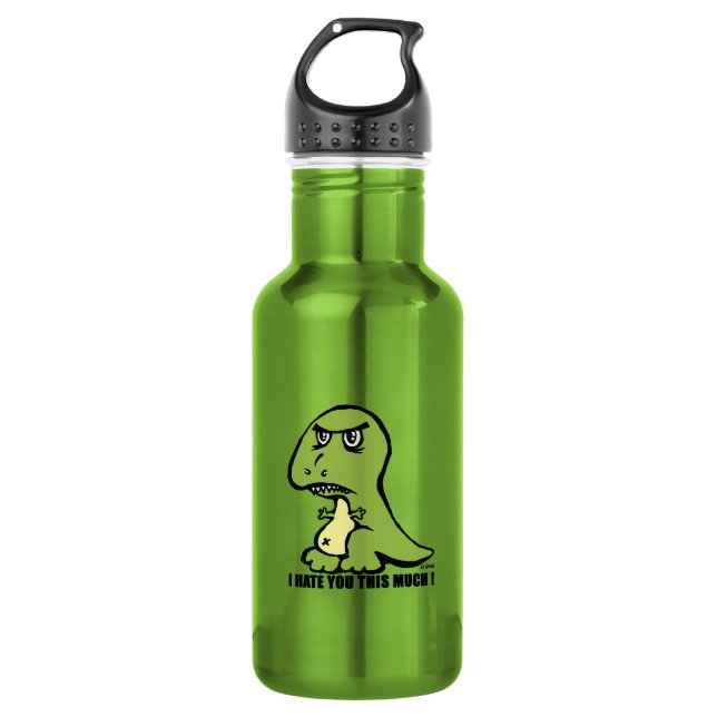 Botella De Agua ¡Le odio este mucho! (Anverso)