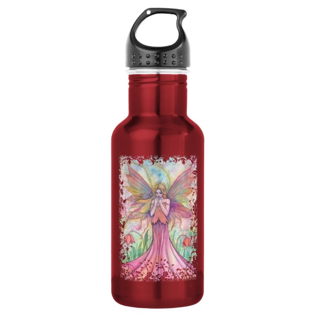 Botella De Agua Leche de flores silvestres (Anverso)