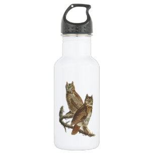 Botella De Agua Lechuza Horn Grande de Audubon