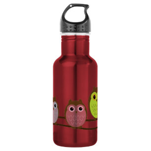 Botella De Agua Lechuzas