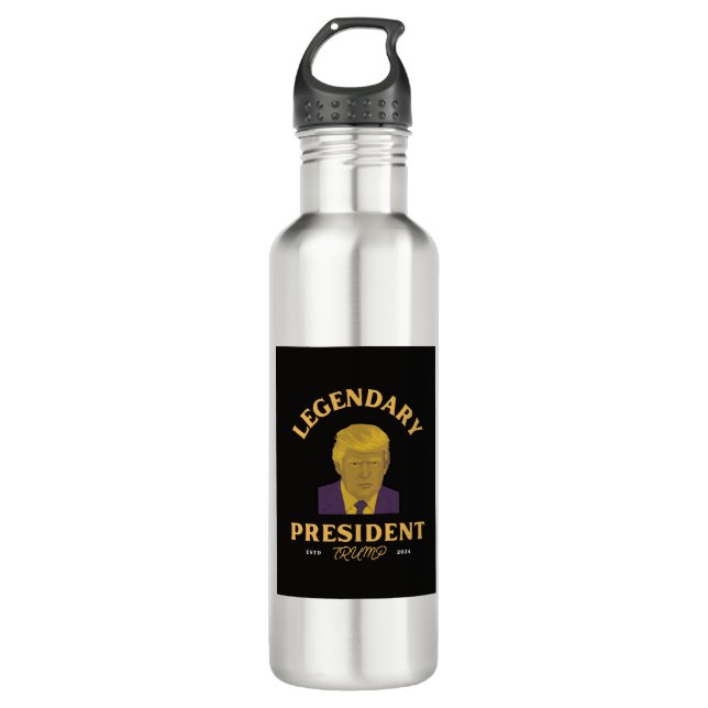 Botella De Agua Legendario presidente Stainless Stewater Bottle (Anverso)