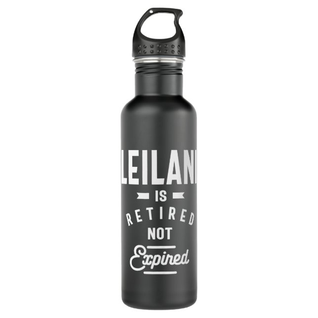 Botella De Agua Leilani Personaliza Name Birthday Gift (Anverso)