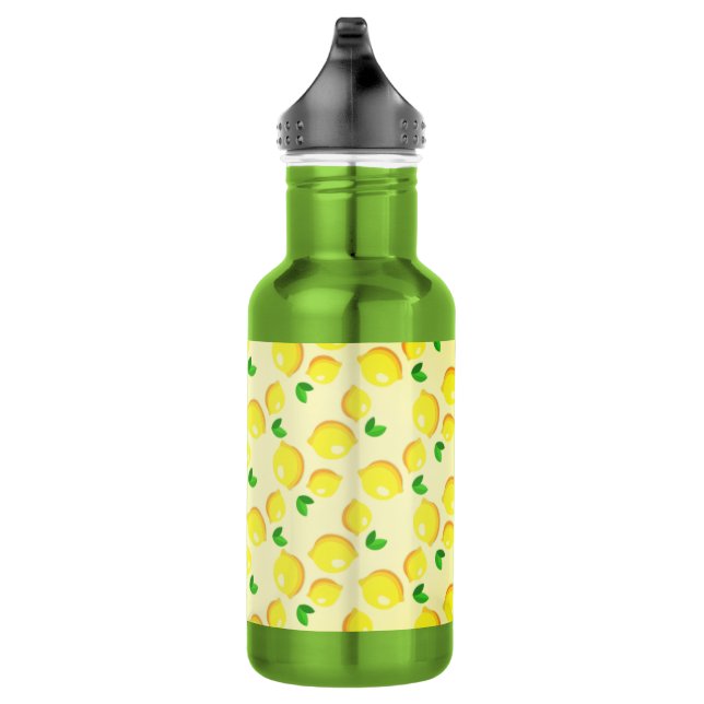 Botella De Agua Lemones amarillos frescos (Derecha)