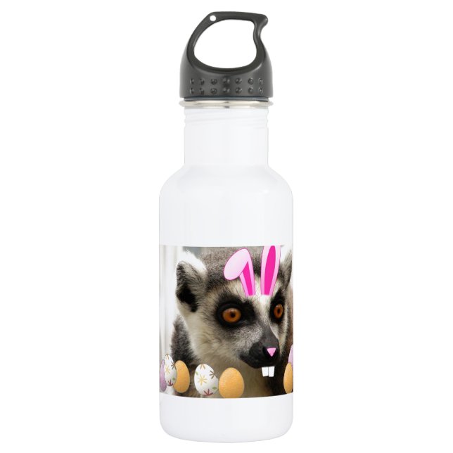 Botella De Agua Lemur de Pascua (Anverso)