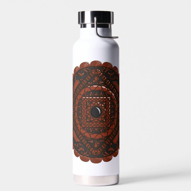 Botella De Agua Leo Mandala (Izquierdo)