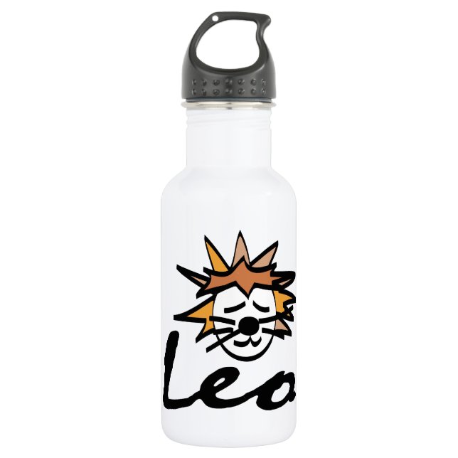 Botella De Agua Leo Zodiac (Anverso)