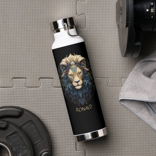 Botella De Agua León de fantasía moderno León Zodiac Estrella Nomb (Subido por el creador)