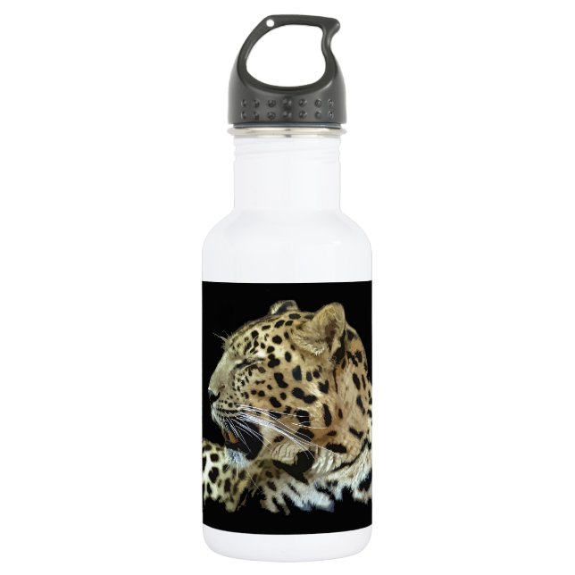 Botella De Agua Leopardo (Anverso)