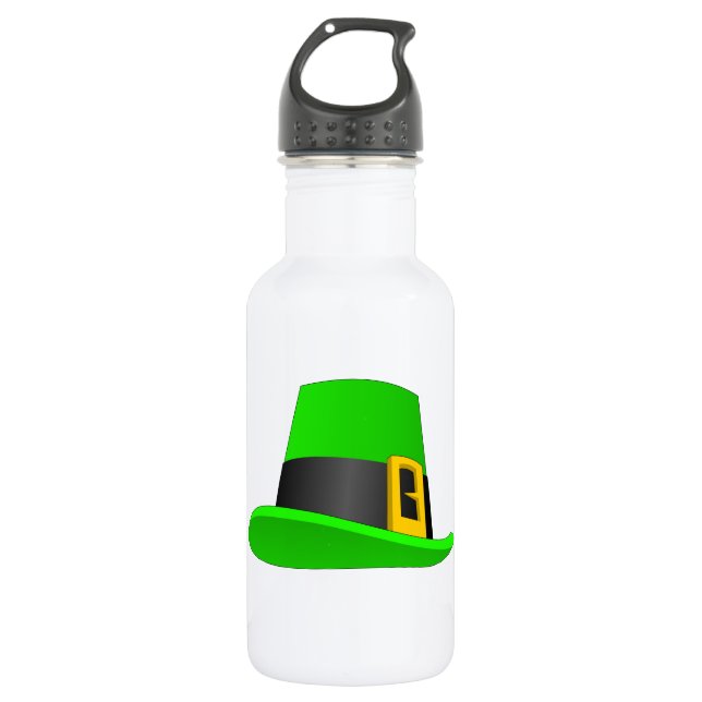 Botella De Agua Leprechaun Gorra con hebilla (Anverso)