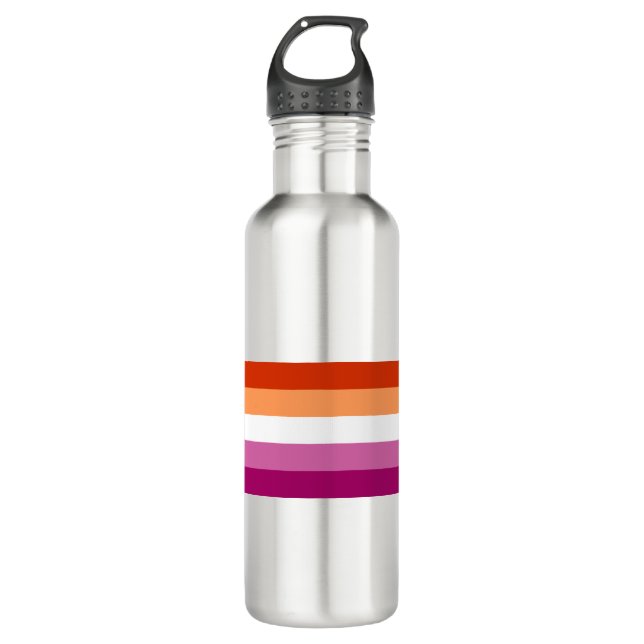 Botella De Agua Lesbian Pride (Anverso)