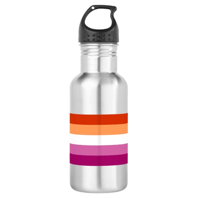 Botella De Agua Lesbian Pride (Anverso)
