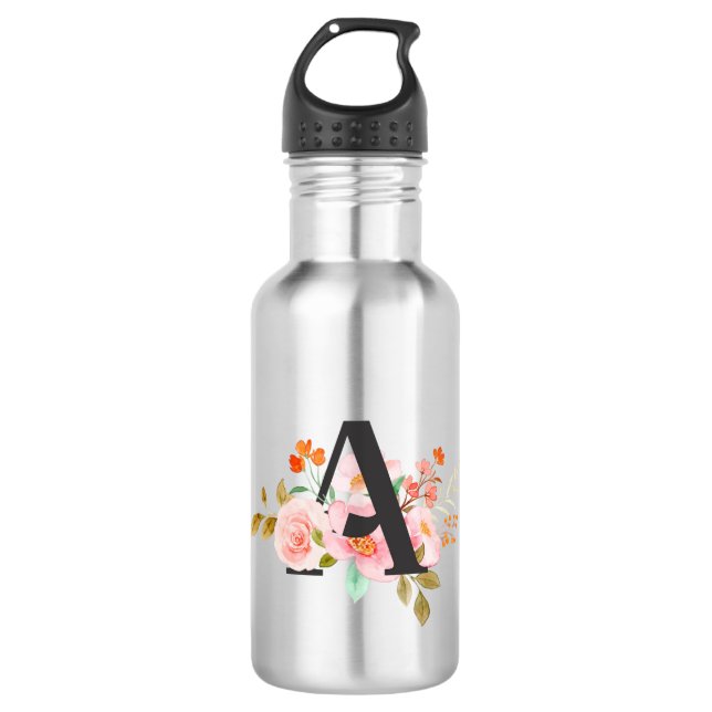 Botella De Agua Letra A (Anverso)