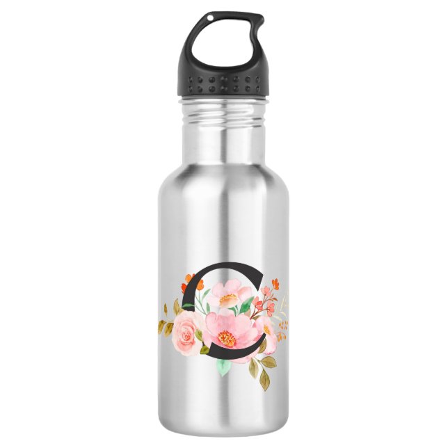 Botella De Agua Letra C (Anverso)
