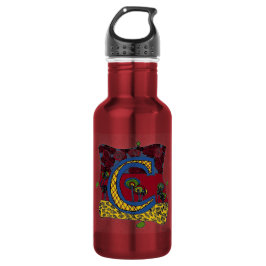 Botella De Agua Letra C
