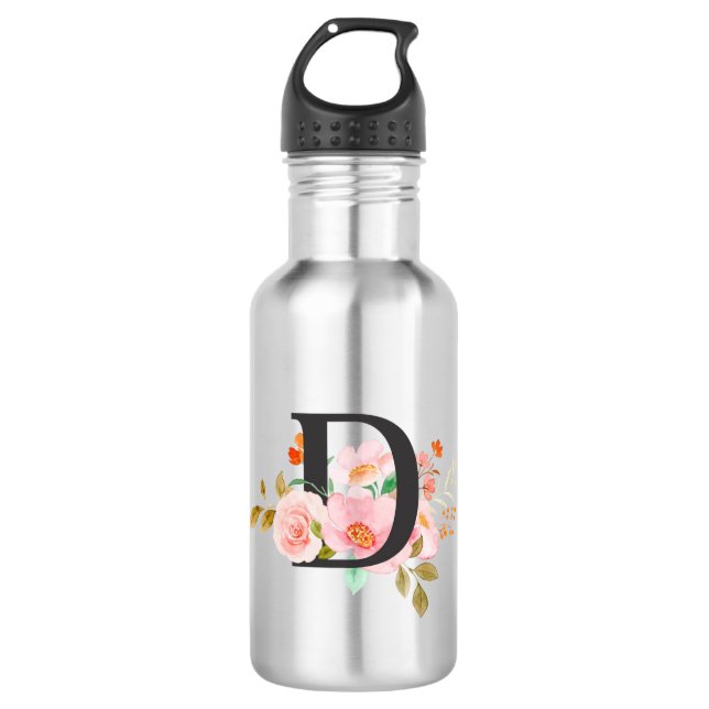 Botella De Agua Letra D (Anverso)