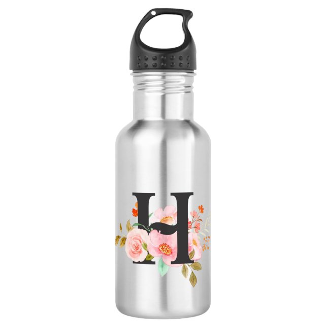 Botella De Agua Letra H (Anverso)