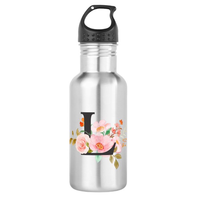 Botella De Agua Letra L (Anverso)