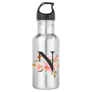 Botella De Agua Letra N