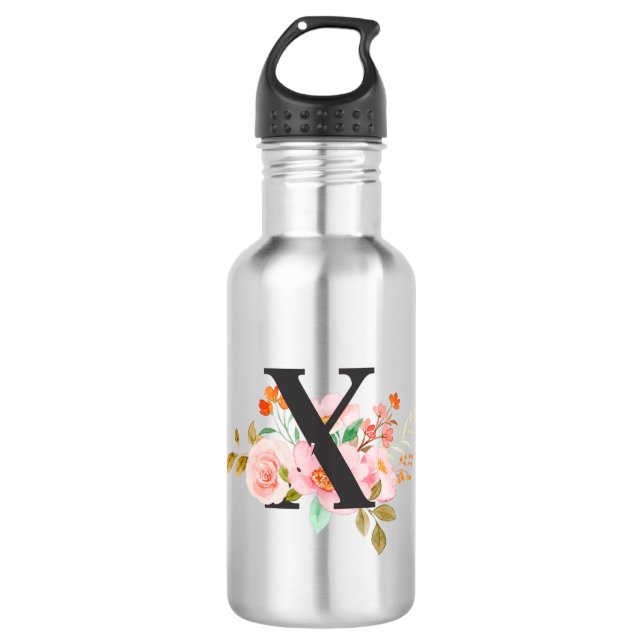 Botella De Agua Letra X (Anverso)