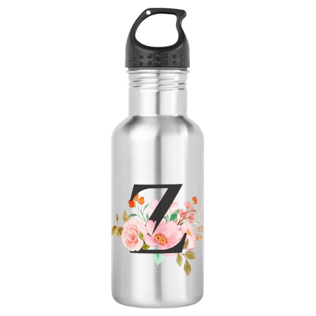 Botella De Agua Letra Z (Anverso)