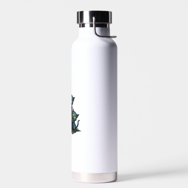 Botella De Agua Levantamiento de Gatito Zombie (Izquierdo)