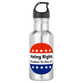 Botella De Agua Ley de derecho de voto