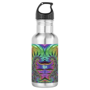 Botella De Agua LIA ~ ¡GLOSSY PRECIOSO! ~ Multitud de Tonos 3D 