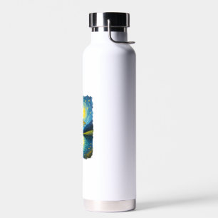 Botella De Agua Libélula Noche Estrellada (2)