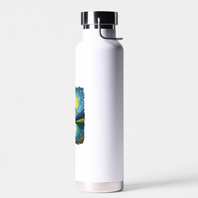 Botella De Agua Libélula Noche Estrellada (2) (Izquierdo)