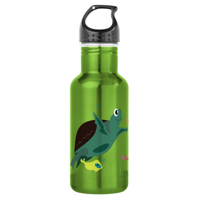 Botella De Agua Libertad de tortuga (Anverso)