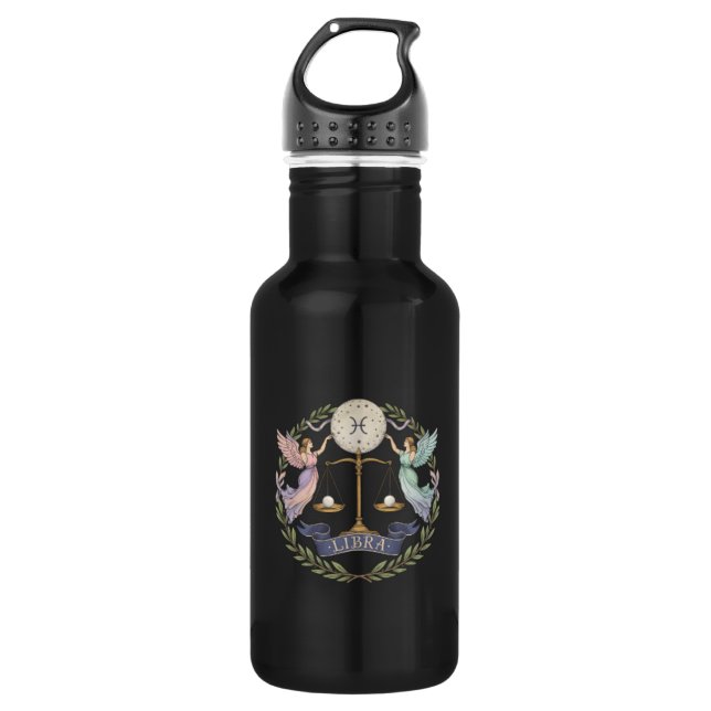 Botella De Agua Libra Zodiac Water Bottle (Anverso)