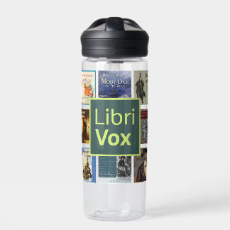 Botella De Agua LibriVox Water Bottle
