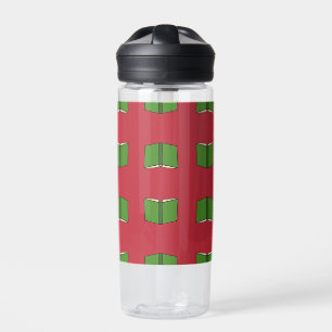 Botella De Agua Libro Verde personalizado