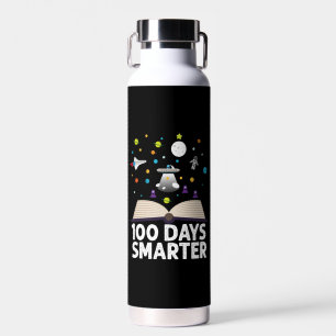 Botella De Agua Libros del 100.º día de escuela 100 días más intel
