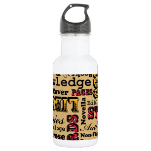 Botella De Agua Libros Libros Libros Libros!