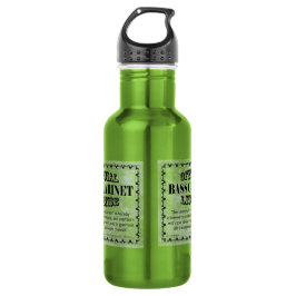 Botella De Agua Licencia Bass Clarinet