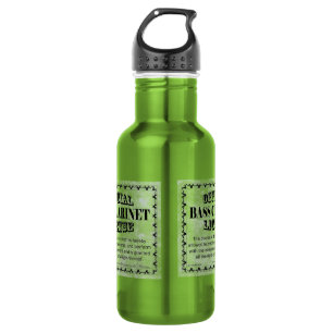 Botella De Agua Licencia Bass Clarinet