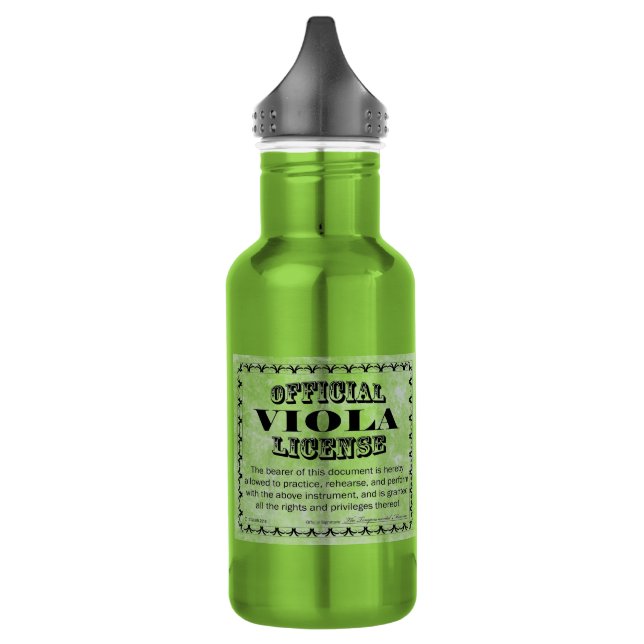 Botella De Agua Licencia Viola (Izquierda)