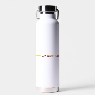 Botella De Agua Líder de iam de personalización no de abucheos