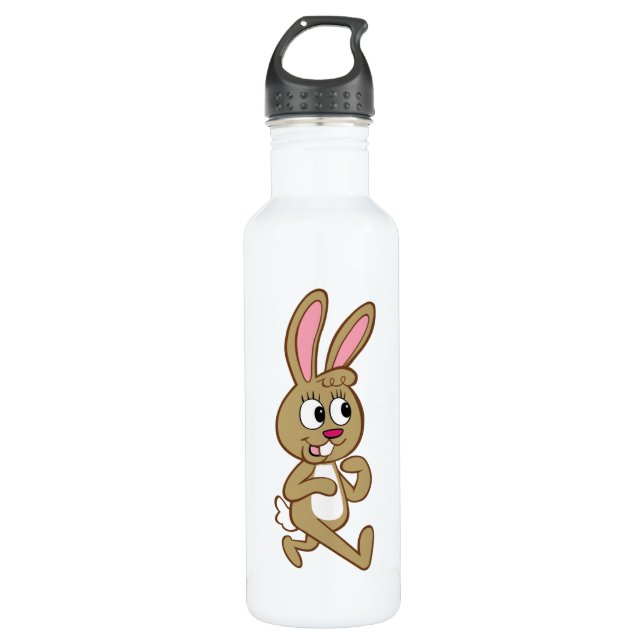 Botella De Agua Liebres de Rick el | Becky del guardabosques (Anverso)