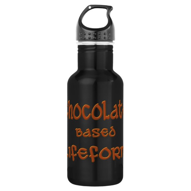 Botella De Agua Lifeforme A Base De Chocolate (Anverso)