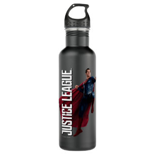 Botella De Agua Liga de la Justicia Superman En Battlefield