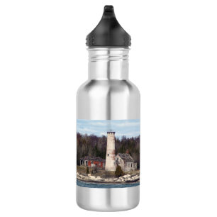 Botella de agua ligera de la Isla de la Pobreza